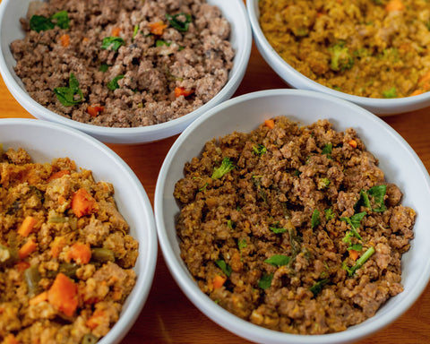 Freshly Cooked Dog Food
